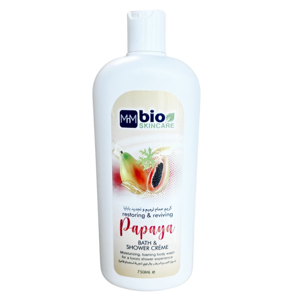 Bio Skincare - Bath & Shower Creme Papaya 750ml