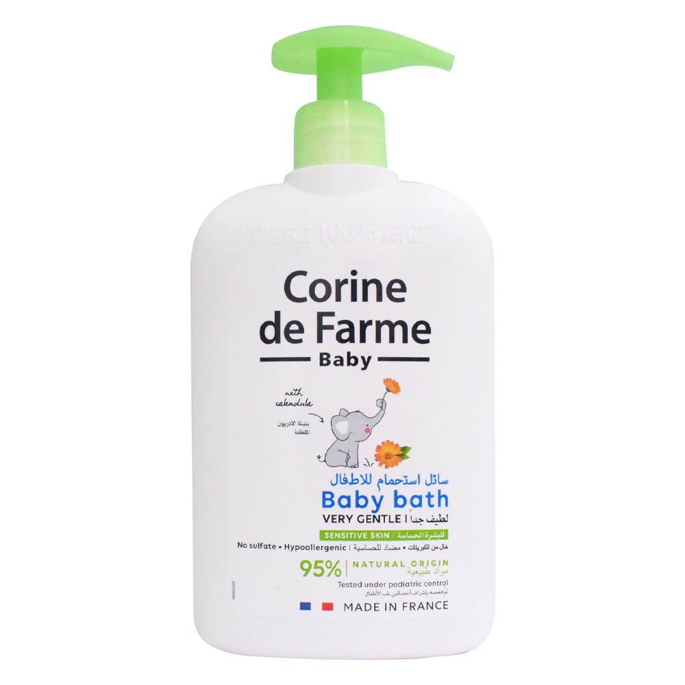 Corine De Farme - Baby Bath Sulfate Free 500ml 1pc - Assortment