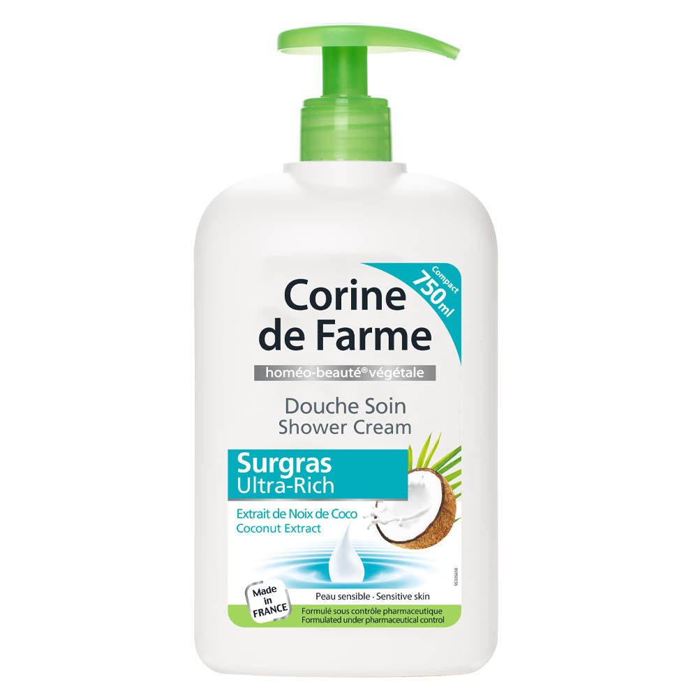 Corine De Farme UltraRich Coconut Extract Shower Cream 750ml