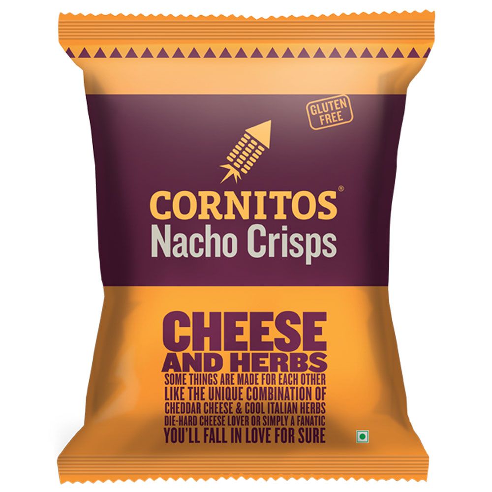 Cornitos - Nacho Crisps Cheese and Herbs 55g