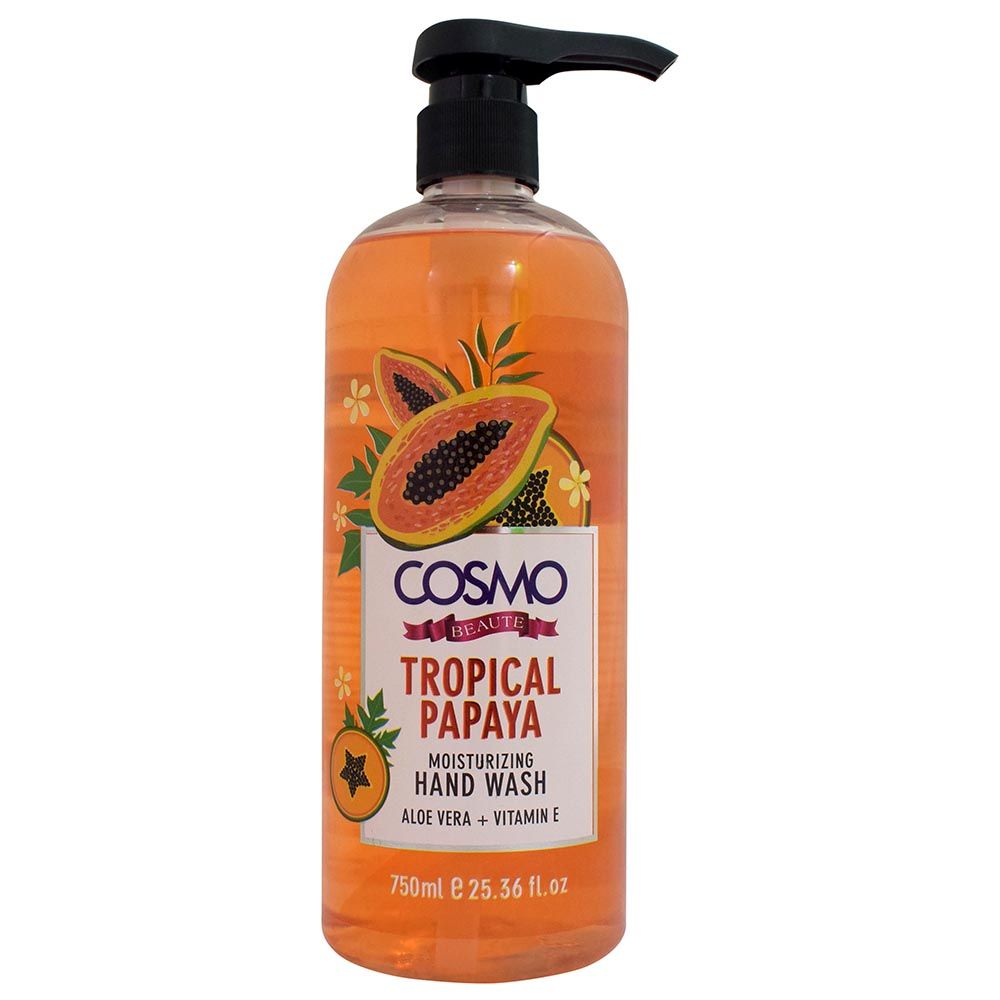 Cosmo - Beauty Hand Wash Tropical Papaya 750ml