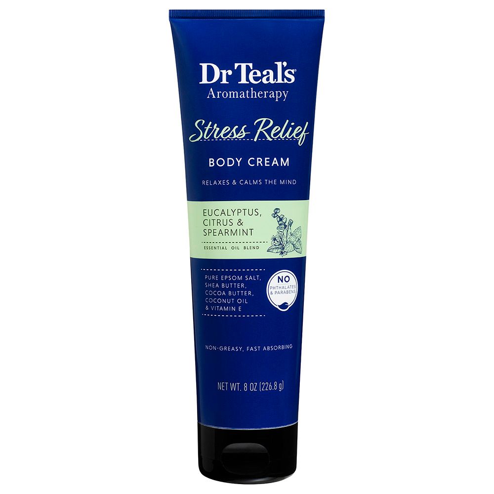 Dr Teal's - Citrus & Spearmint Stress Relief Body Cream 226.8g