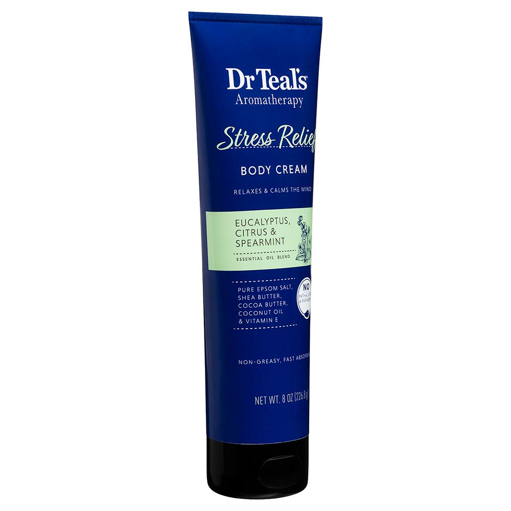 Dr Teal's - Citrus & Spearmint Stress Relief Body Cream 226.8g