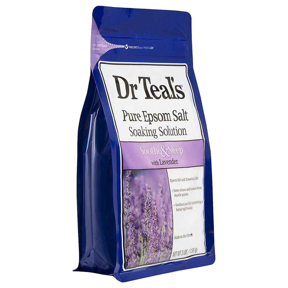 Dr Teal's - Epsom Bath Salt Lavender - Packaging May Vary