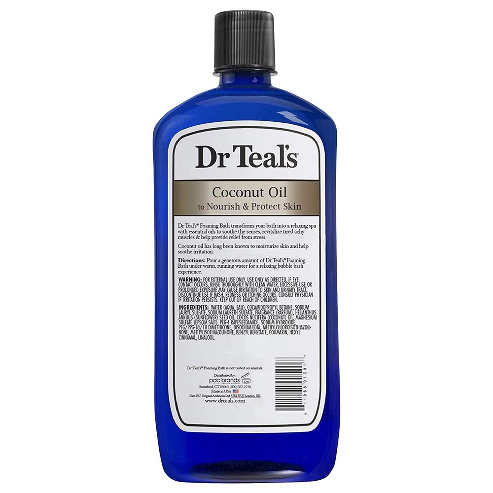 Dr Teal's - Foaming Bath Coconut Oil 1000ml