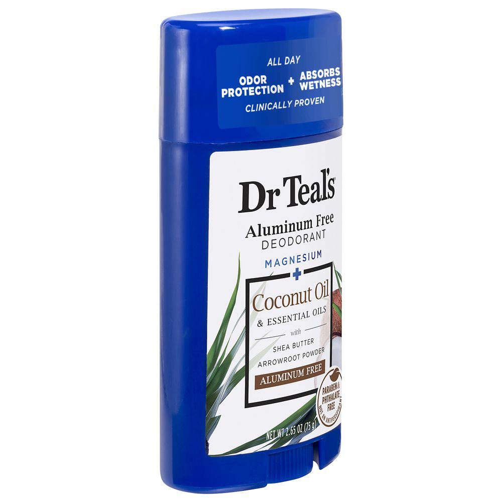 Dr Teal's - Aluminum Free Coconut Deodorant 75g