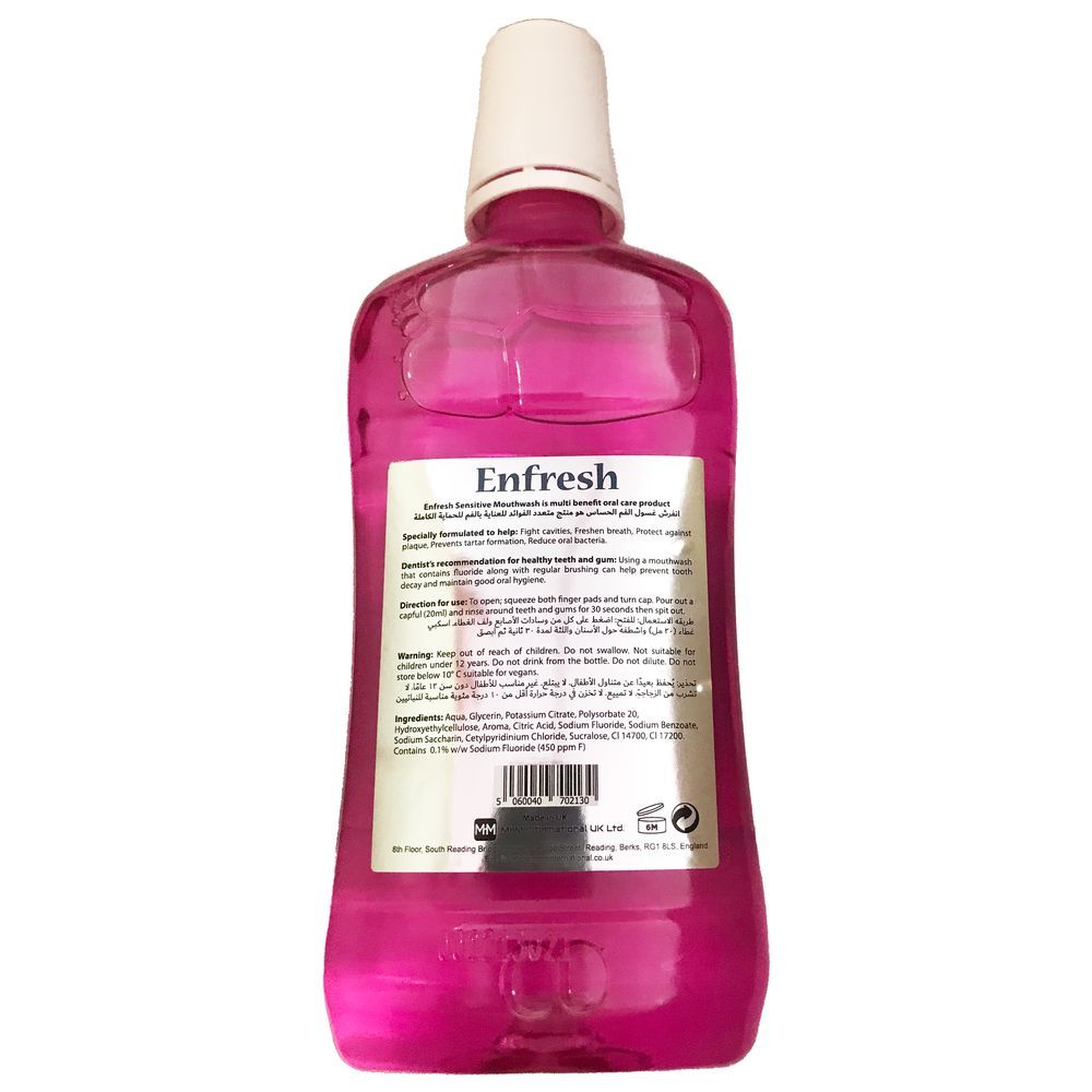 Enfresh - Sensitive Mouthwash - 500 ML