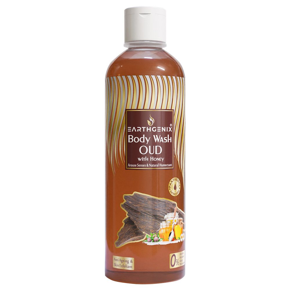 Earthgenix - Oud With Honey Bodywash - 300ml - 3pcs