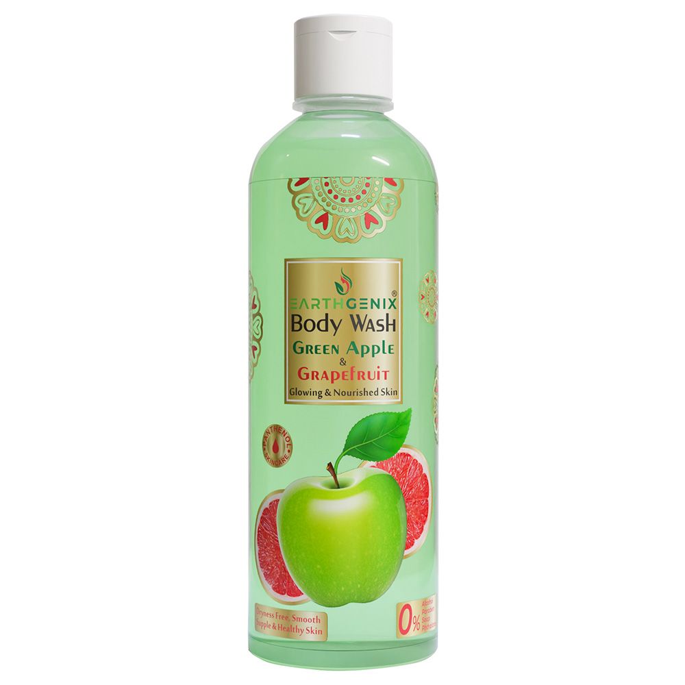 Earthgenix - Green Apple & Grapefruit Bodywash - 300ml - 3pcs