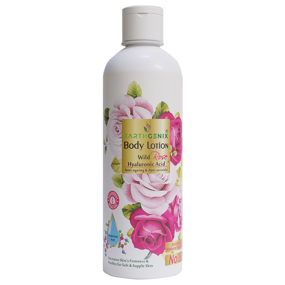 Earthgenix - Wild Rose Body Lotion - 300ml - 3pcs