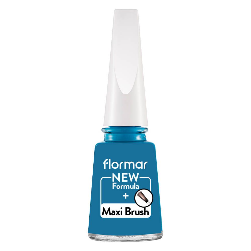 F/M Classic Nail Enamel W/ New Improved Formula & Thicker Brush - 450 Blue Industry