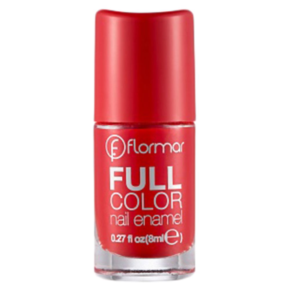 Flormar - Full Color Nail Enamel - FC08 Optimistic Red