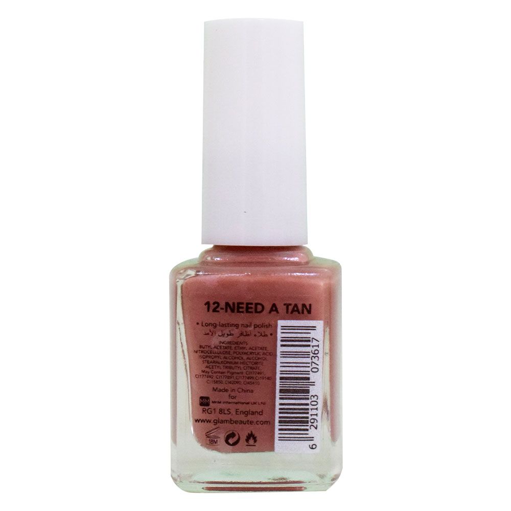 GlamBeaute - Nail Enamel 12 - Need A Tan 13ml