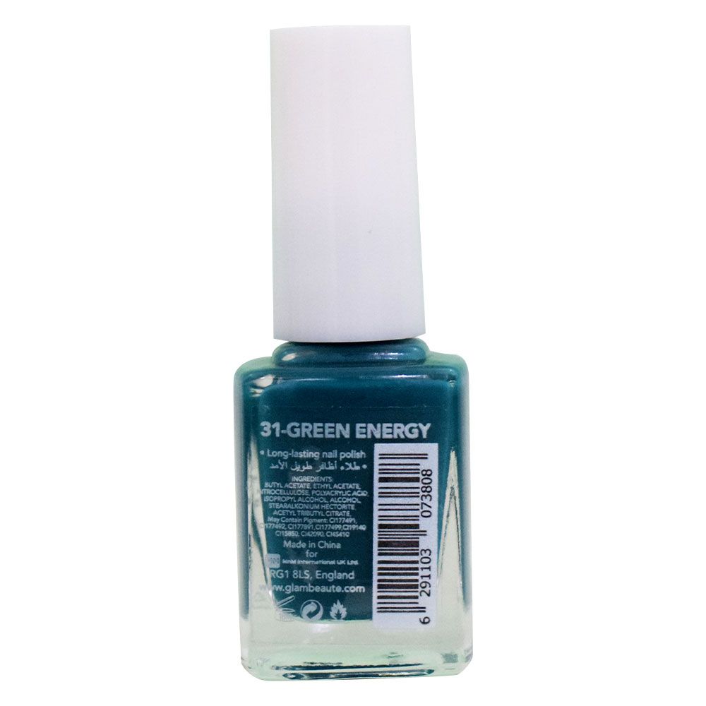 GlamBeaute - Nail Enamel 31 - Green Energy 13ml