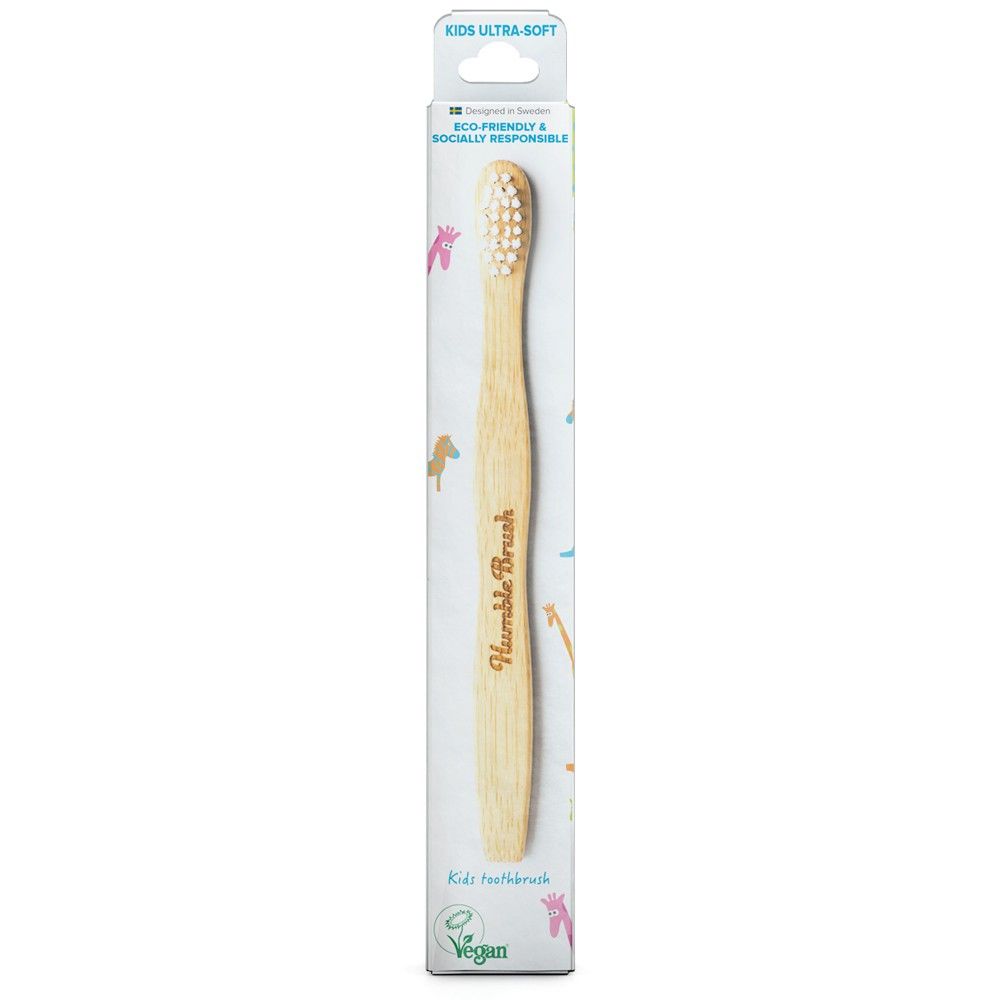 Humble - Kids Tooth Brush Ultrasoft - White