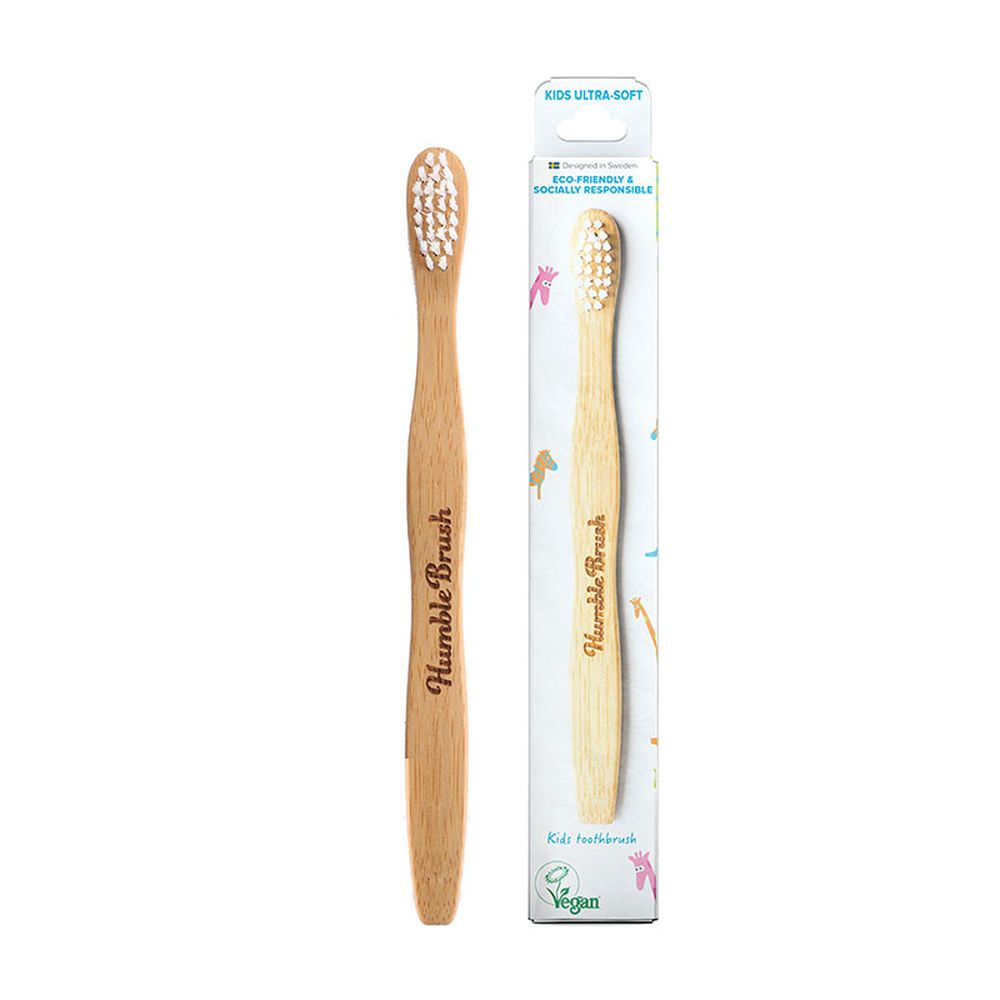 Humble - Kids Tooth Brush Ultrasoft - White