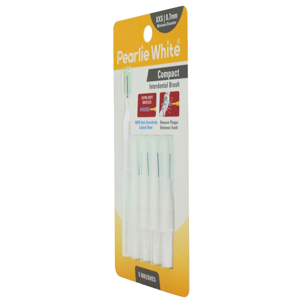 Pearlie White - Compact Interdental Brush - XXS - 5pcs