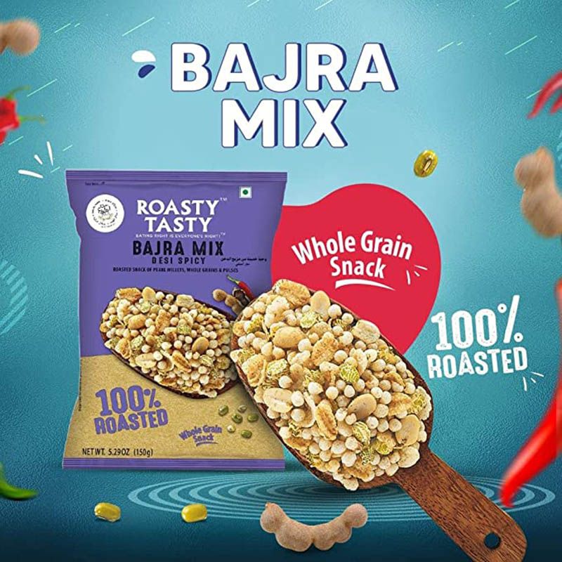 Roasty Tasty - Bajra Mix - 150G - 40pcs