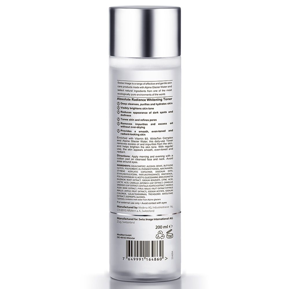 Swiss Image - Whitening Care Absolute Radiance Toner - 200ml