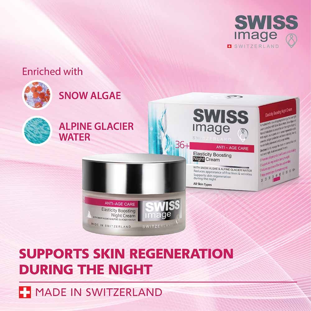 Swiss Image - Anti-Age Care Elasticity Boosting Night Cream - 50ml