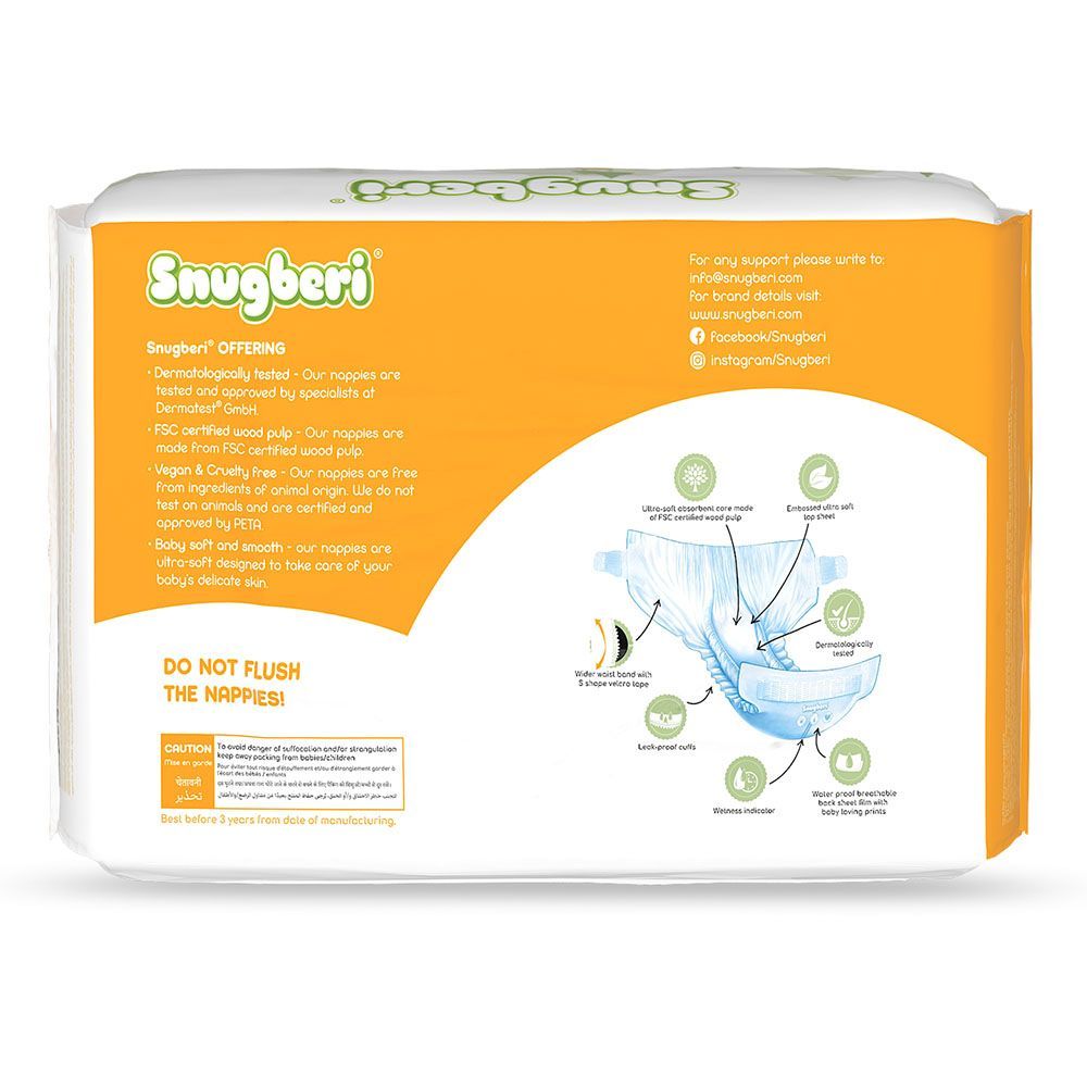 Snugberi - Diaper Size 3 Medium 6-9kg 28pcs - Twin Value Pack