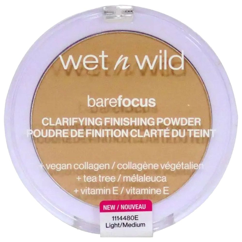 Wet & Wild - Barefocus Clarifying Finishing Powder - Medium