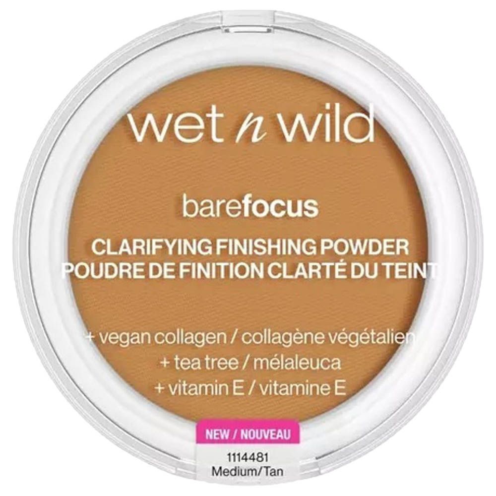 Wet & Wild - Barefocus Clarifying Finishing Powder - Tan