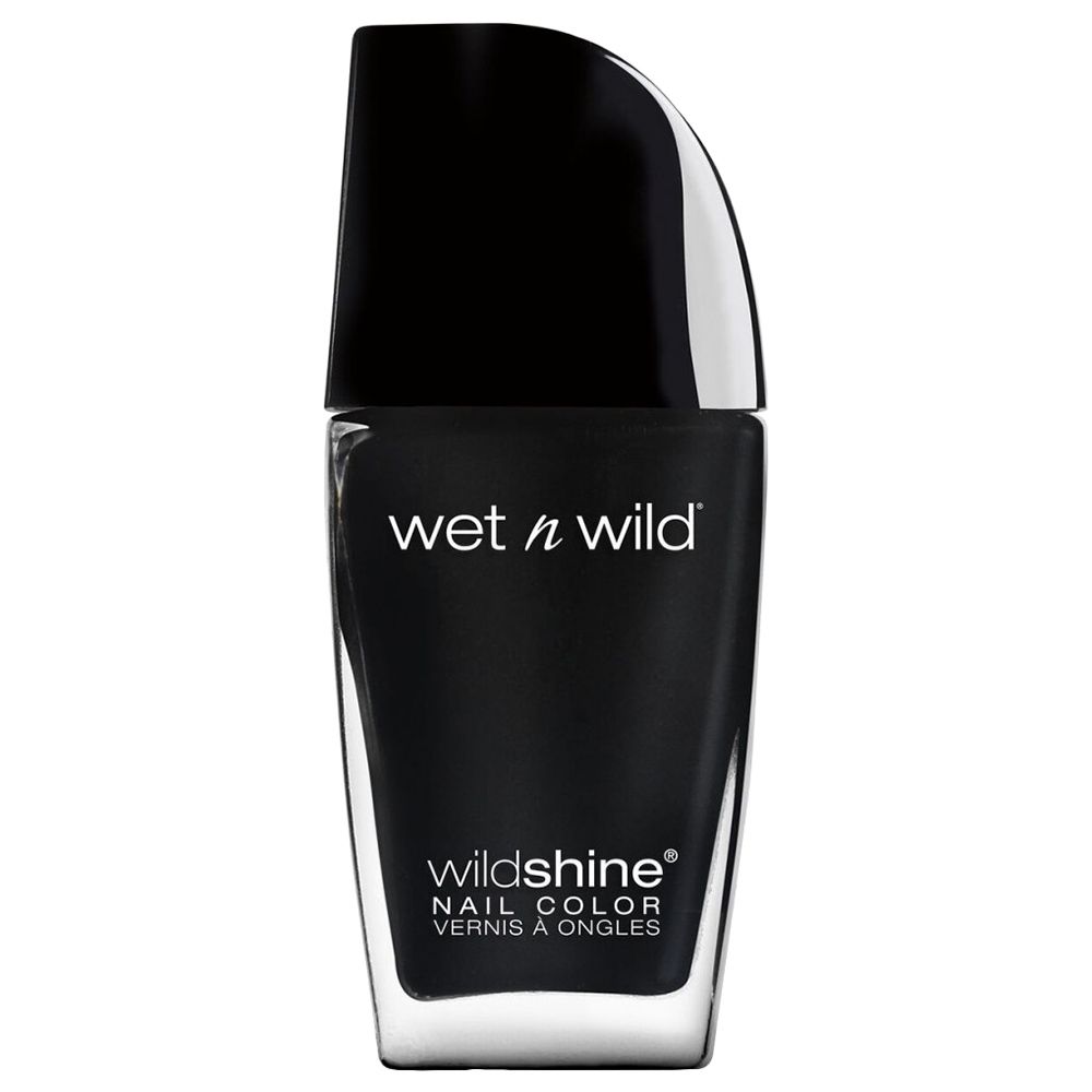 Wet n Wild - Ws Nail Color Black Creme