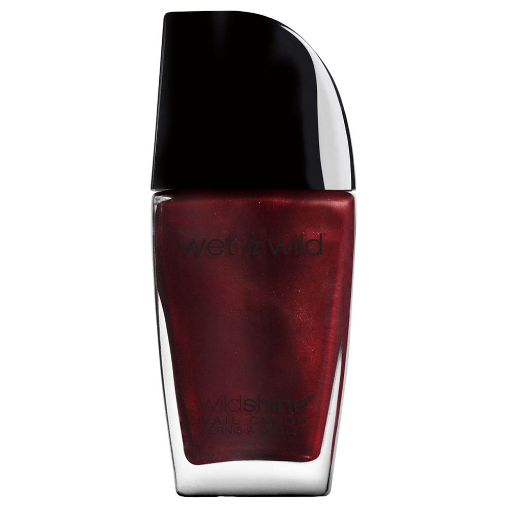 Wet n Wild - Wild Shine Nail Color Burgundy Frost