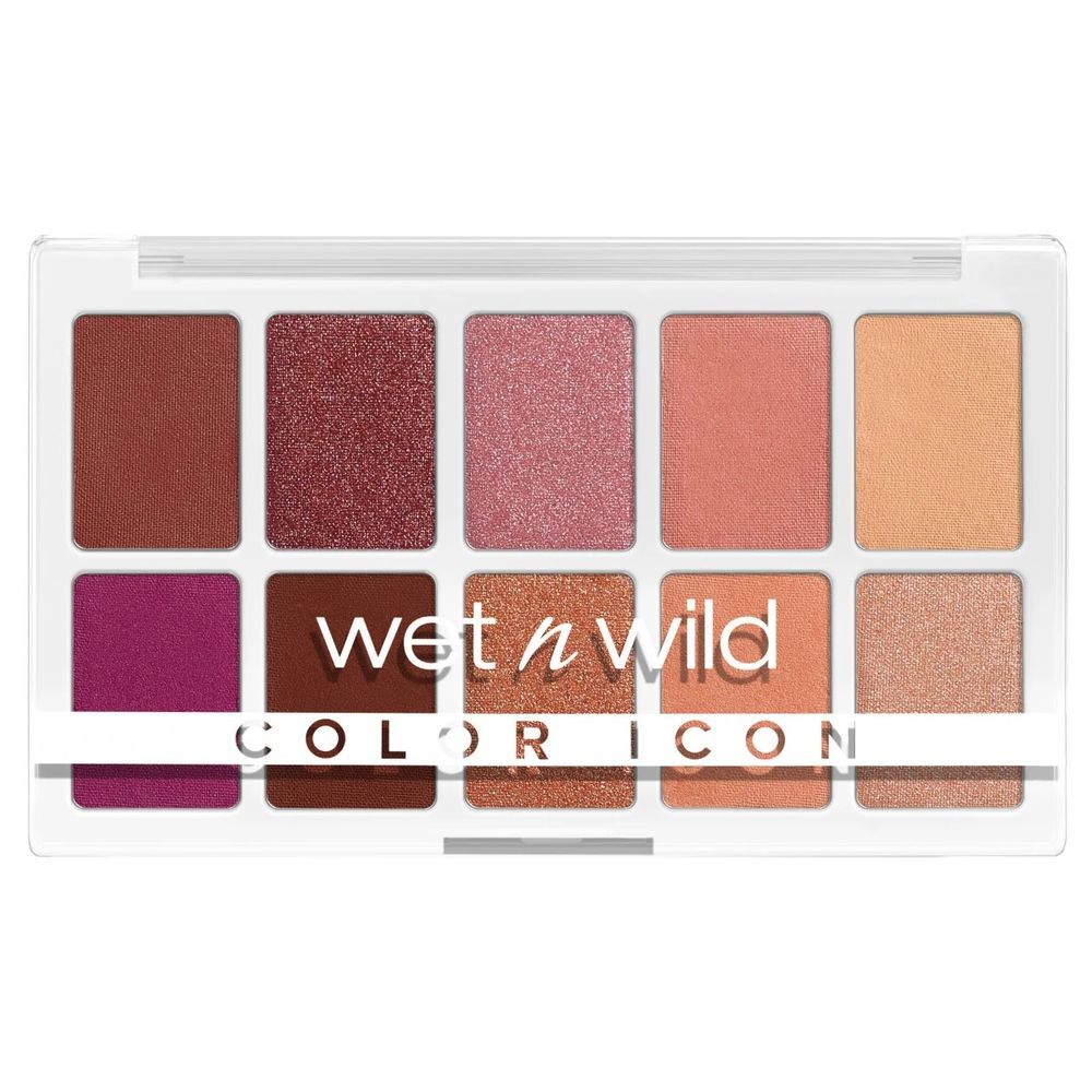 Wet n Wild - مجموعة ظلال العيون المكونة من 10 ألوان - Heart & Sol