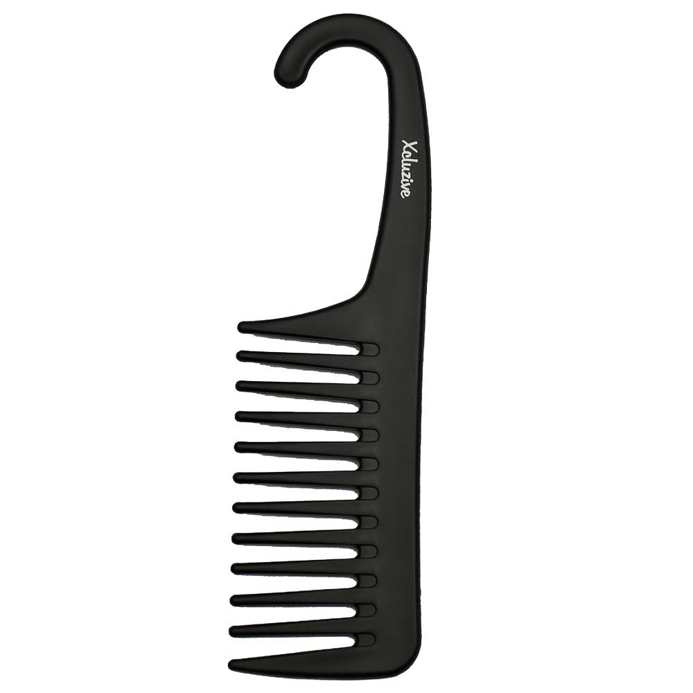 Xcluzive - Wide-Tooth Shower Comb With Hang-On Handle - Assorted