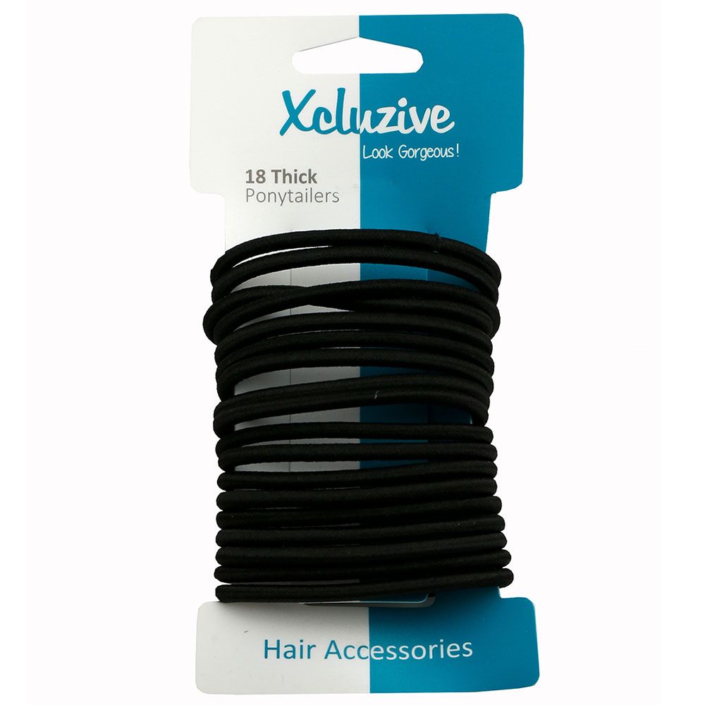 Xcluzive - Thick Pony Tailers 18pcs