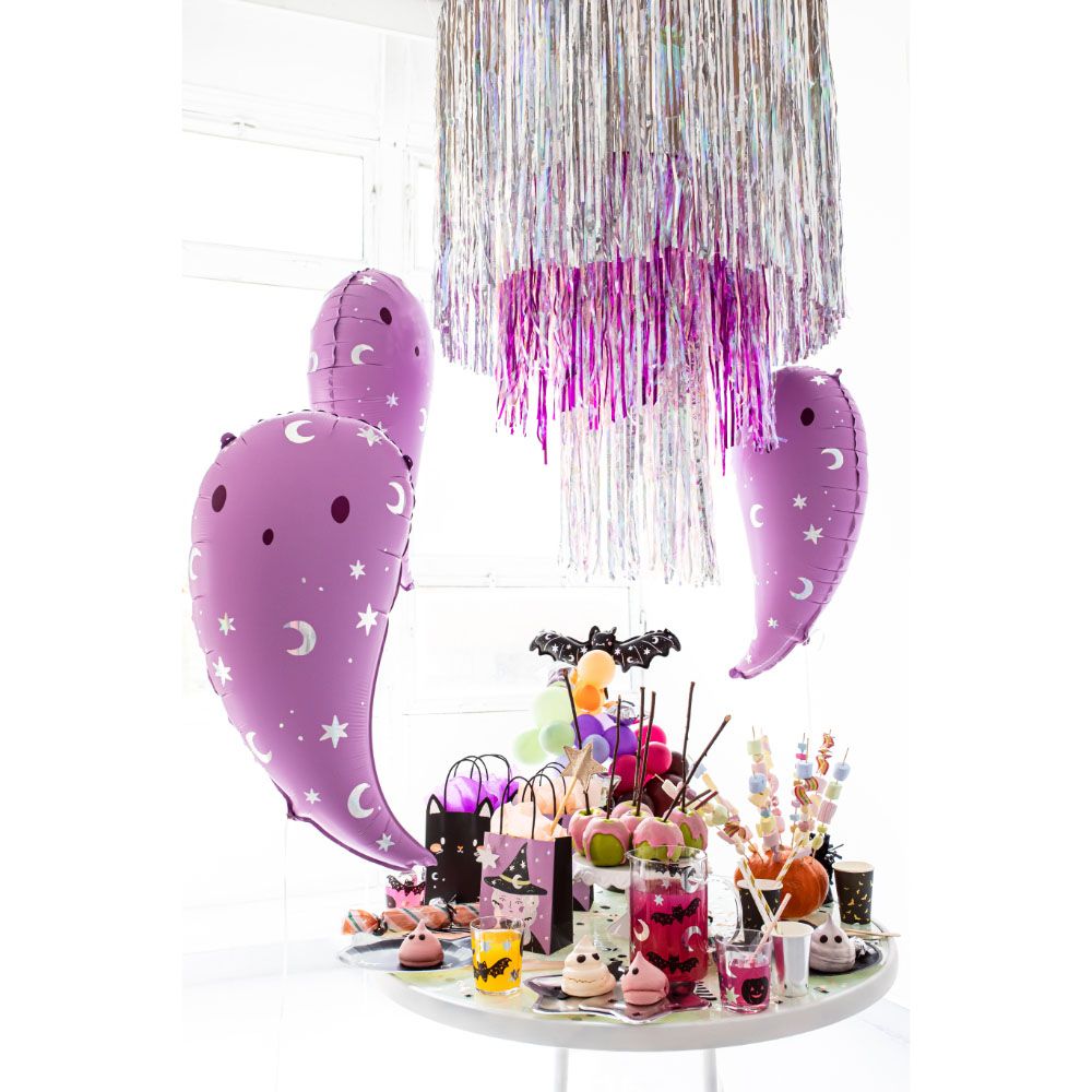 Party Deco - Foil Balloon - Ghost - Purple