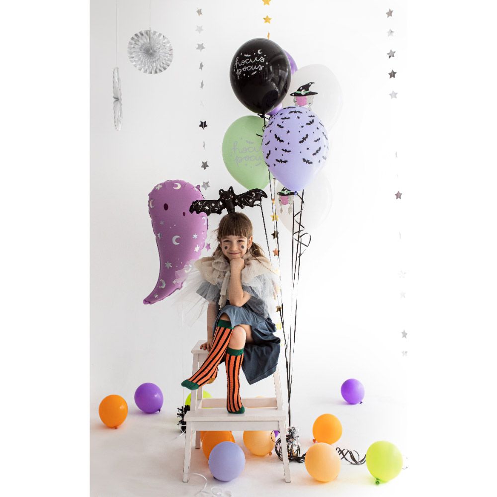 Party Deco - Foil Balloon - Ghost - Purple