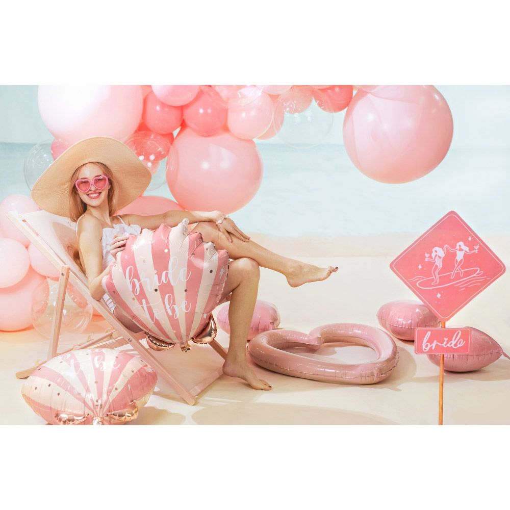 Party Deco - Bride To Be Seashell Foil Balloon