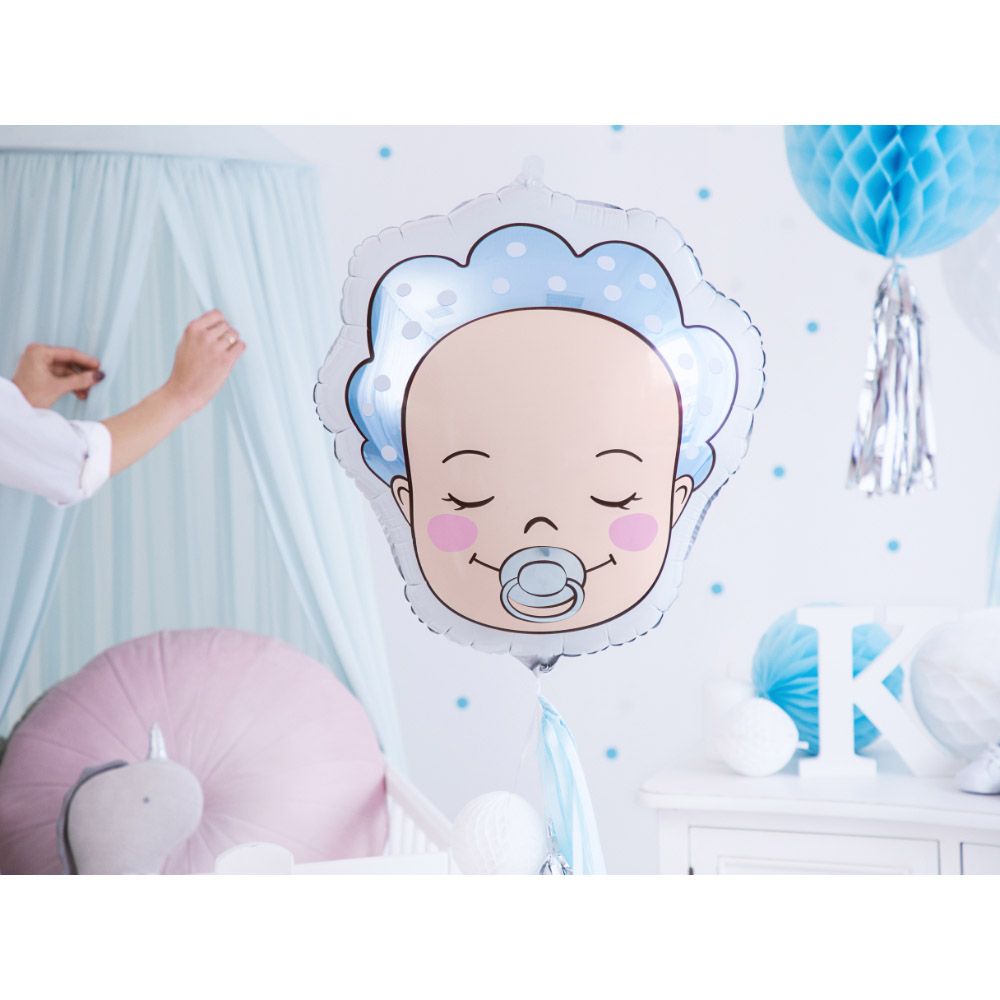 Party Deco - Baby Boy Foil Balloon - Blue