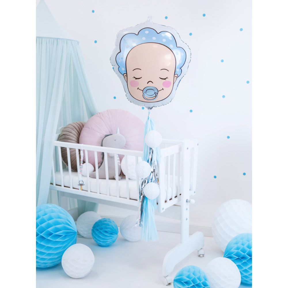 Party Deco - Baby Boy Foil Balloon - Blue