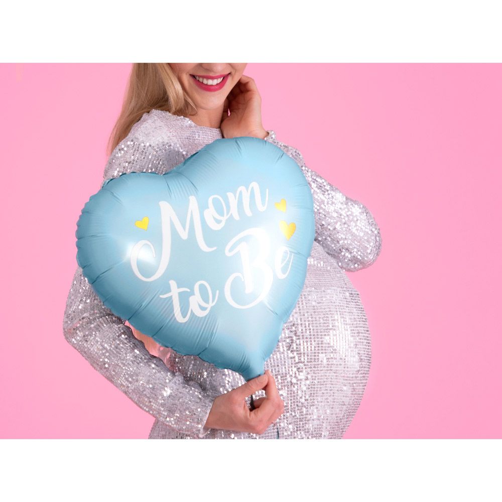 Party Deco - Mom To Be Foil Balloon - Blue