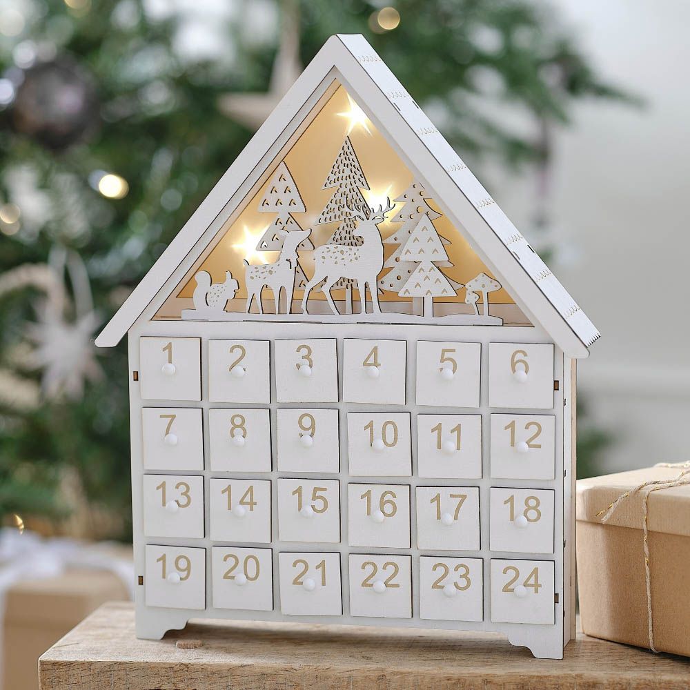 Ginger Ray - Light Up Advent Calendar