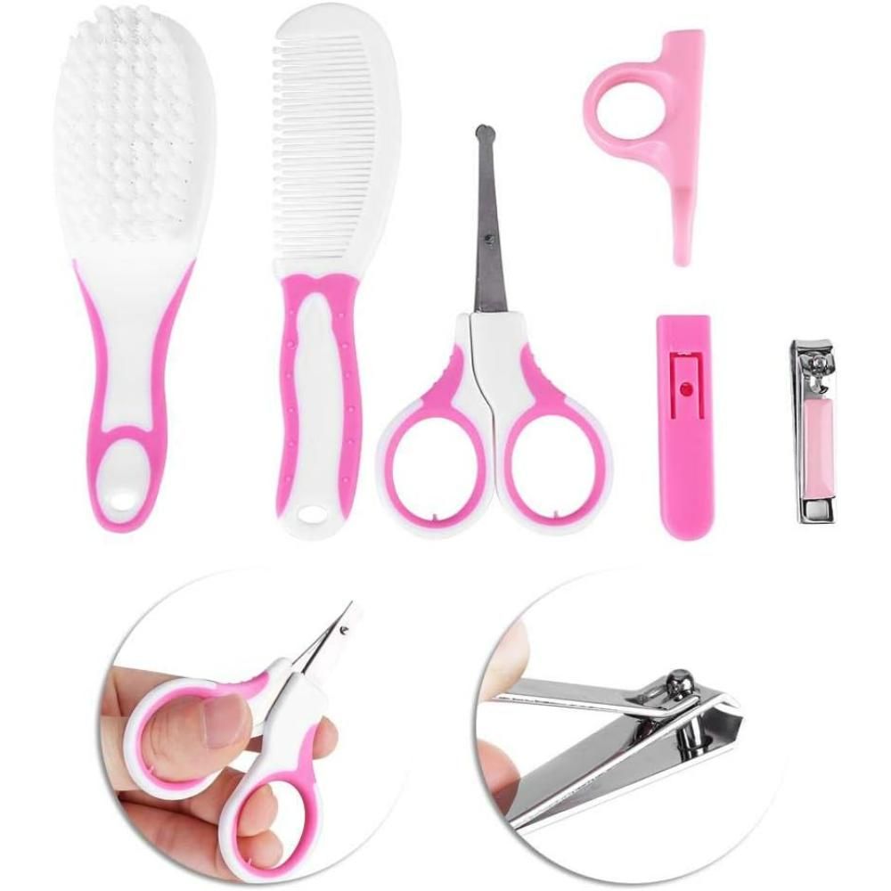 Purple Parrot - Baby Manicure Set - Pink - Color May Vary