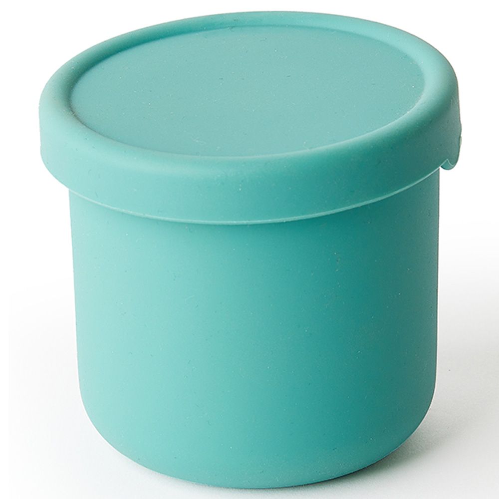 Prickly Pear - Silicone Food Container W/ Lid 250ml - Teal