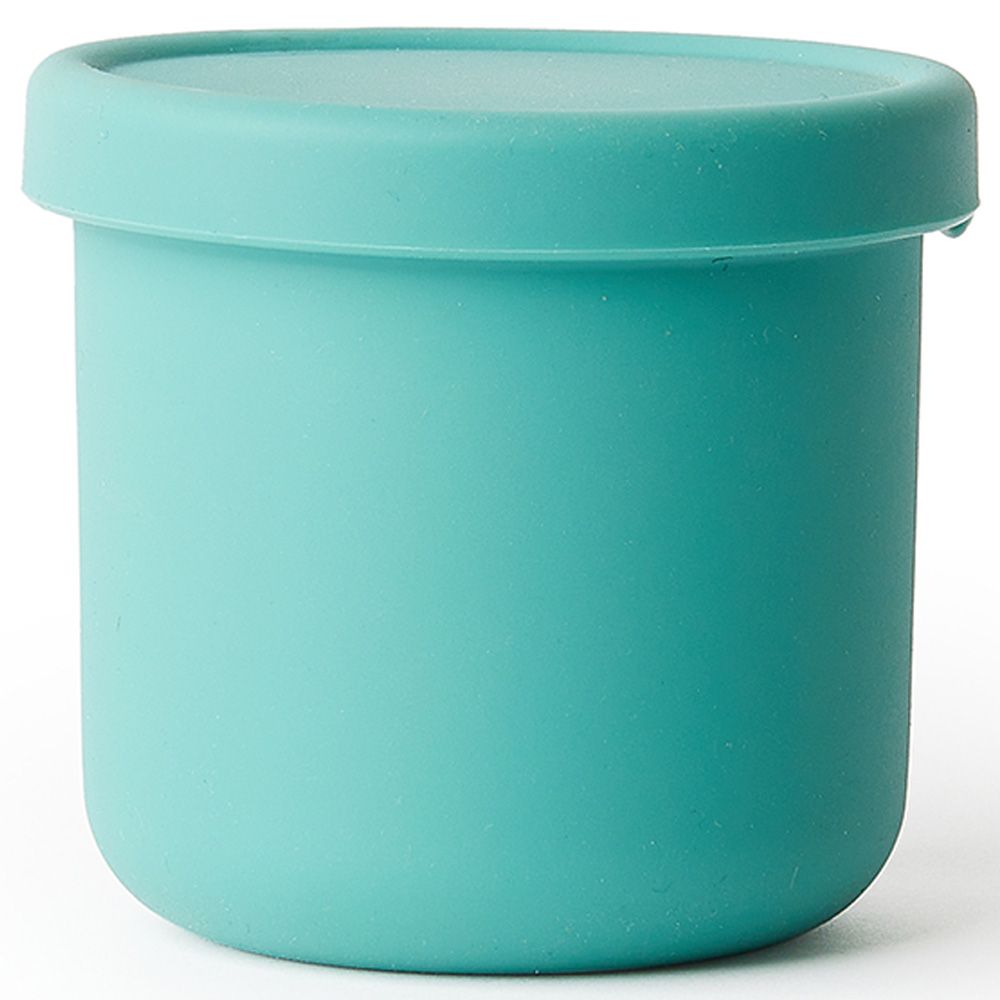 Prickly Pear - Silicone Food Container W/ Lid 250ml - Teal