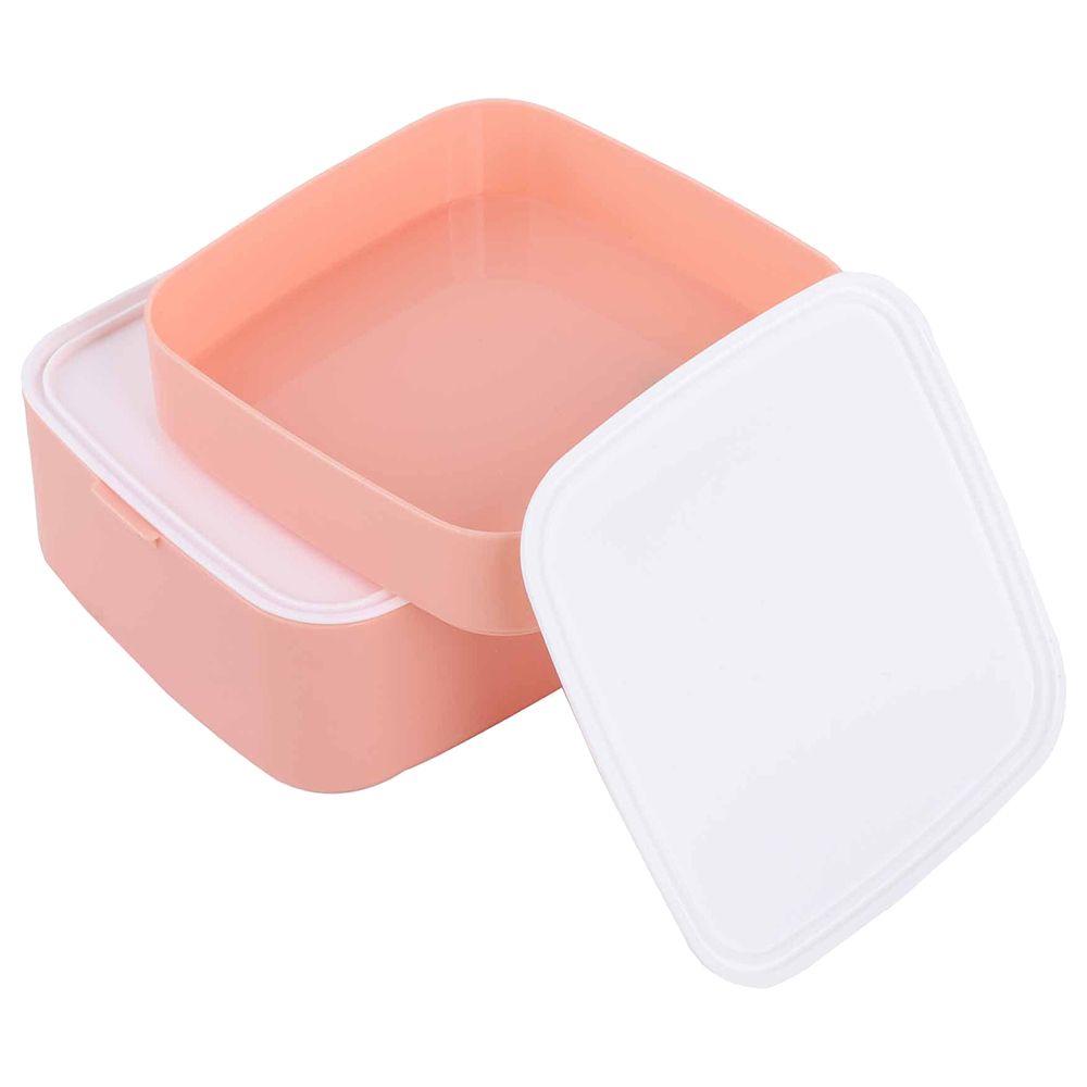 Prickly Pear - Bento Box Lunchbox w/ Handle - 2 Layer - Pink