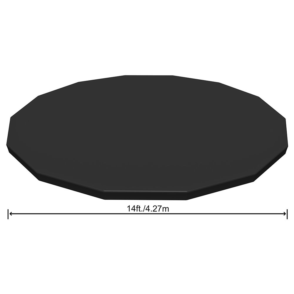 Bestway - Flowclear 14" PVC Pool Cover - Black