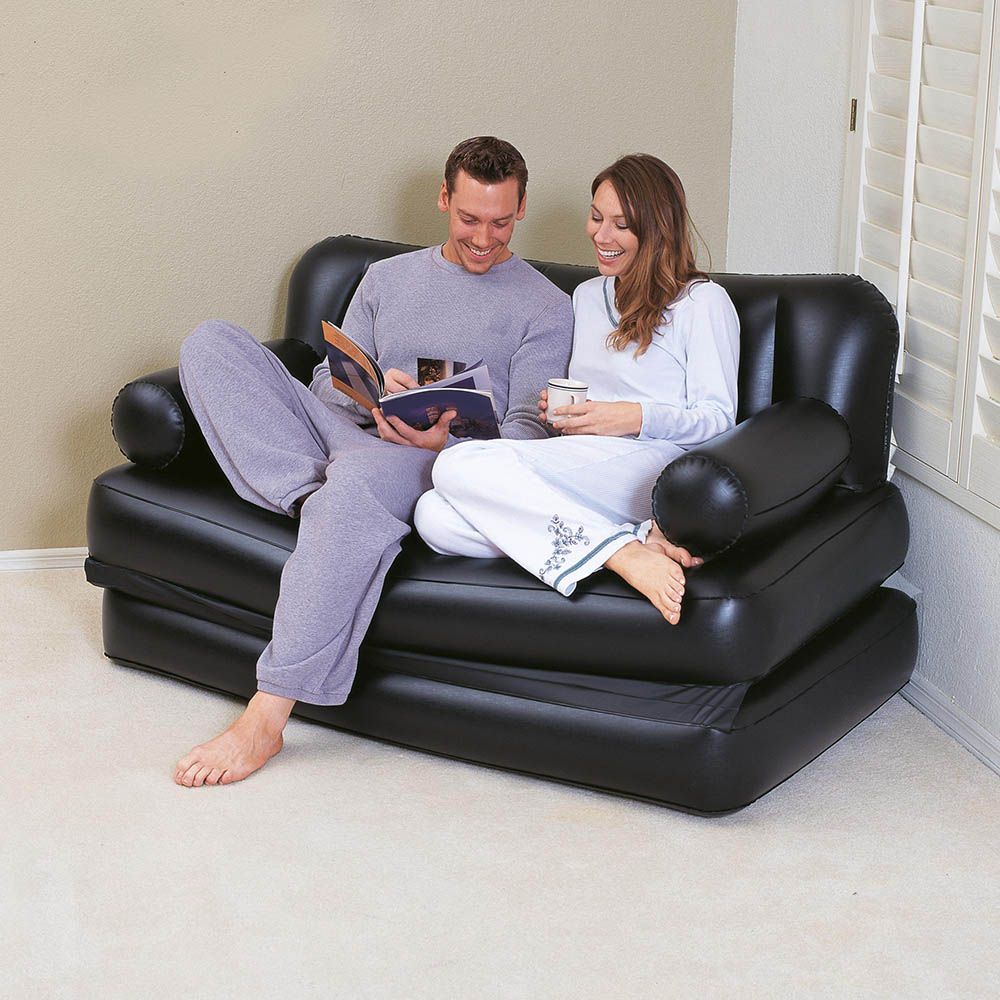 Bestway - Double 5-In-1 Couch w/ Sidewinder Ac Air Pump