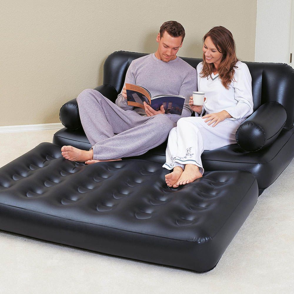 Bestway - Double 5-In-1 Couch w/ Sidewinder Ac Air Pump