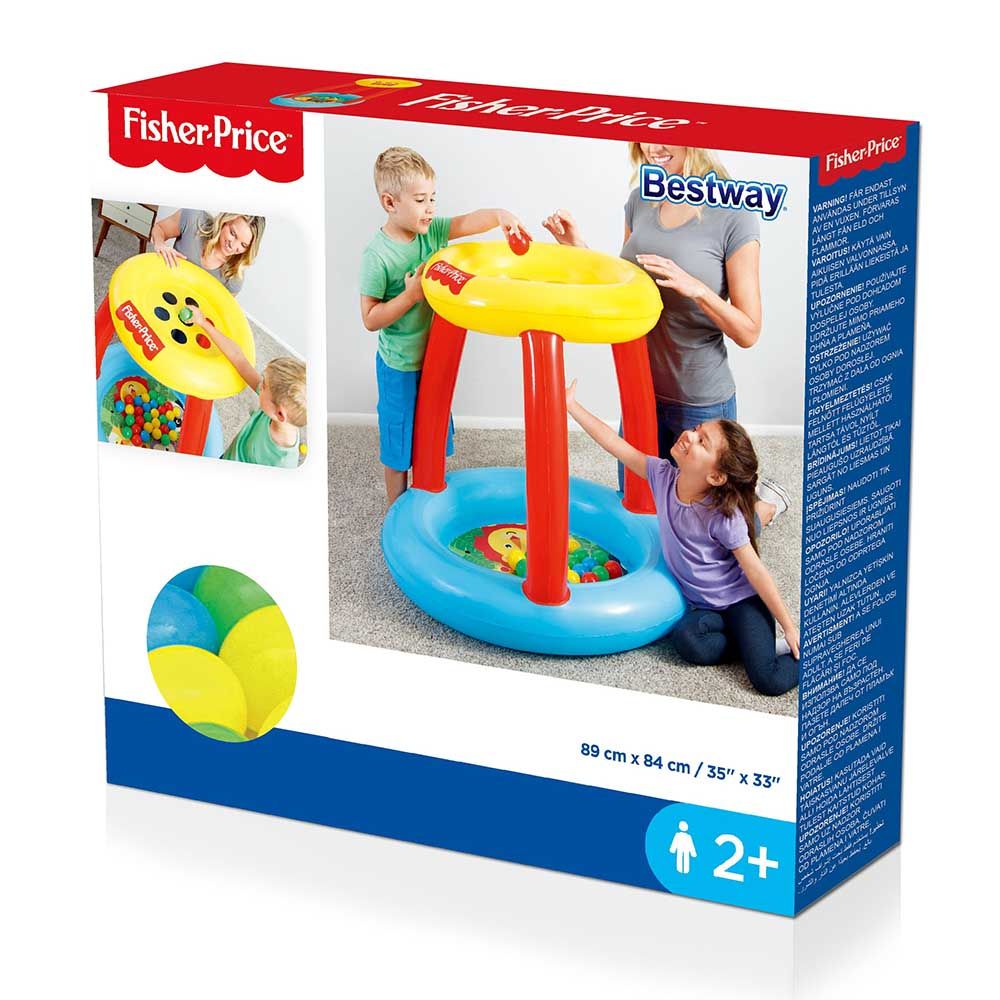 Bestway - Fisher-Price 35" x 35" x 33" Animal Ball Pit