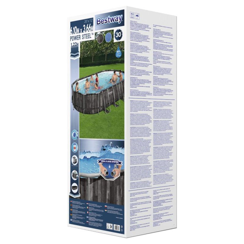 Bestway - Power Steel 20" Oval Pool Set 2020