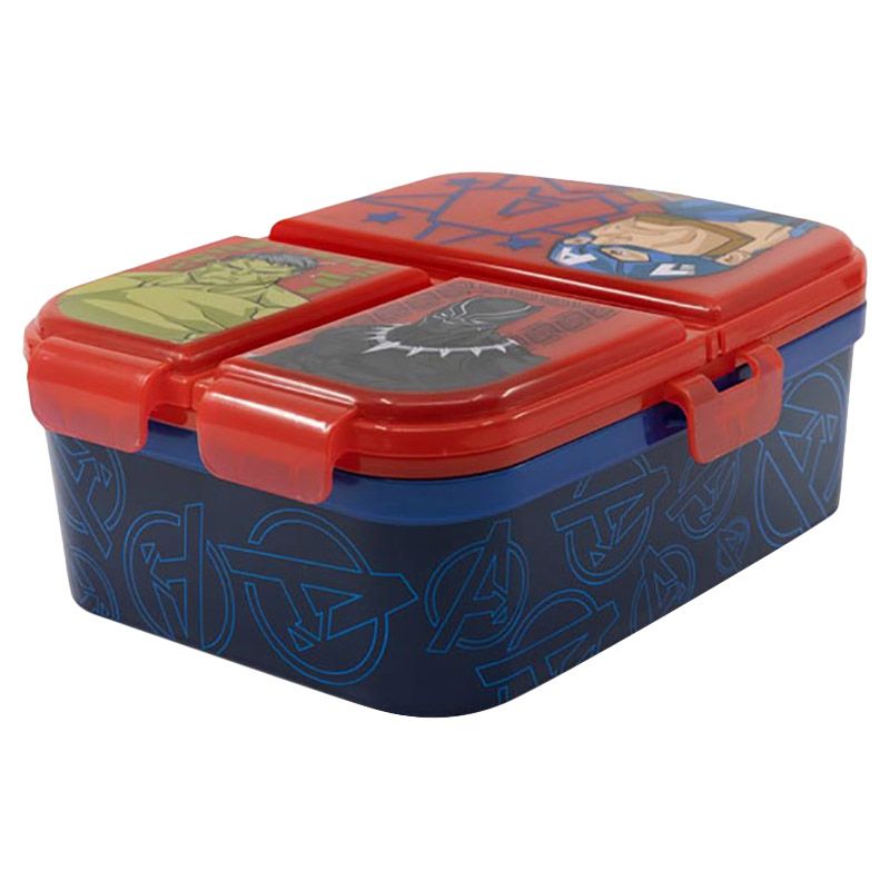 Stor - Avenger Invincible Lunch Box w/ 3 Compartments