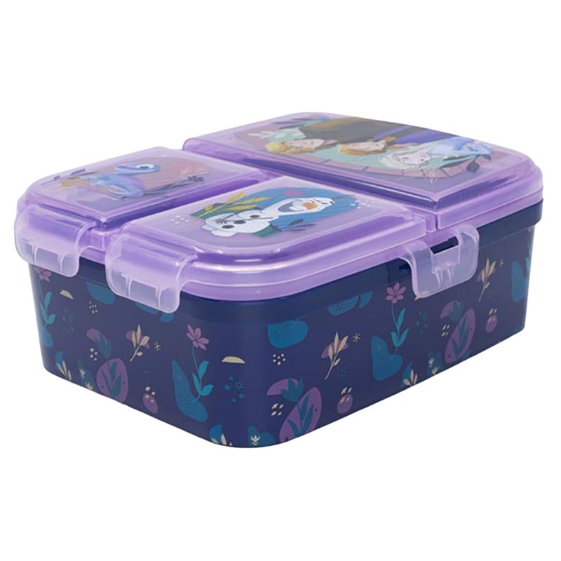 Stor - Frozen Trust Lunch Box w/ 3 Compartments - Purple